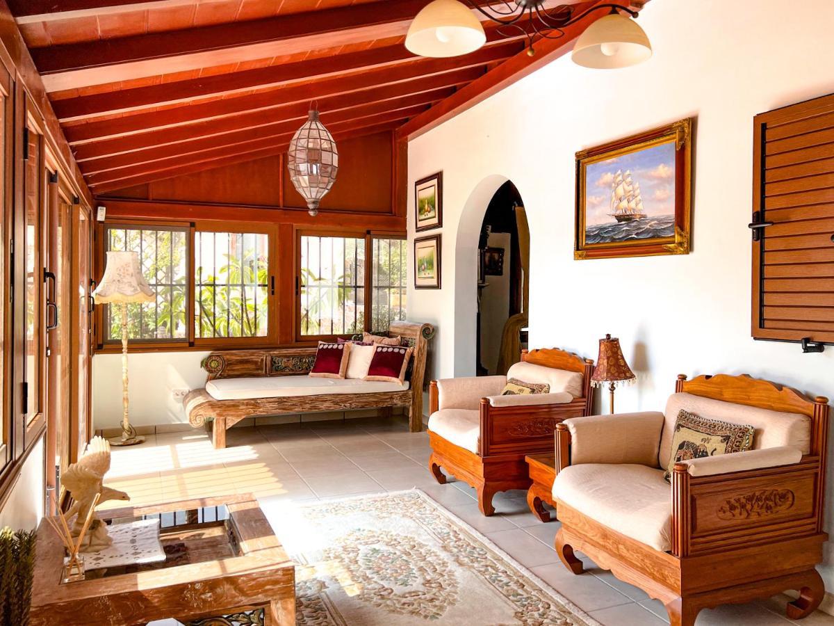 Exquisite Rural House With Garden, Pool And Sea Views Villa Arico Viejo Exterior foto