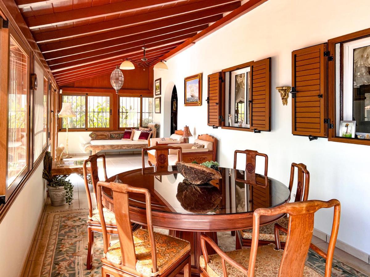 Exquisite Rural House With Garden, Pool And Sea Views Villa Arico Viejo Exterior foto