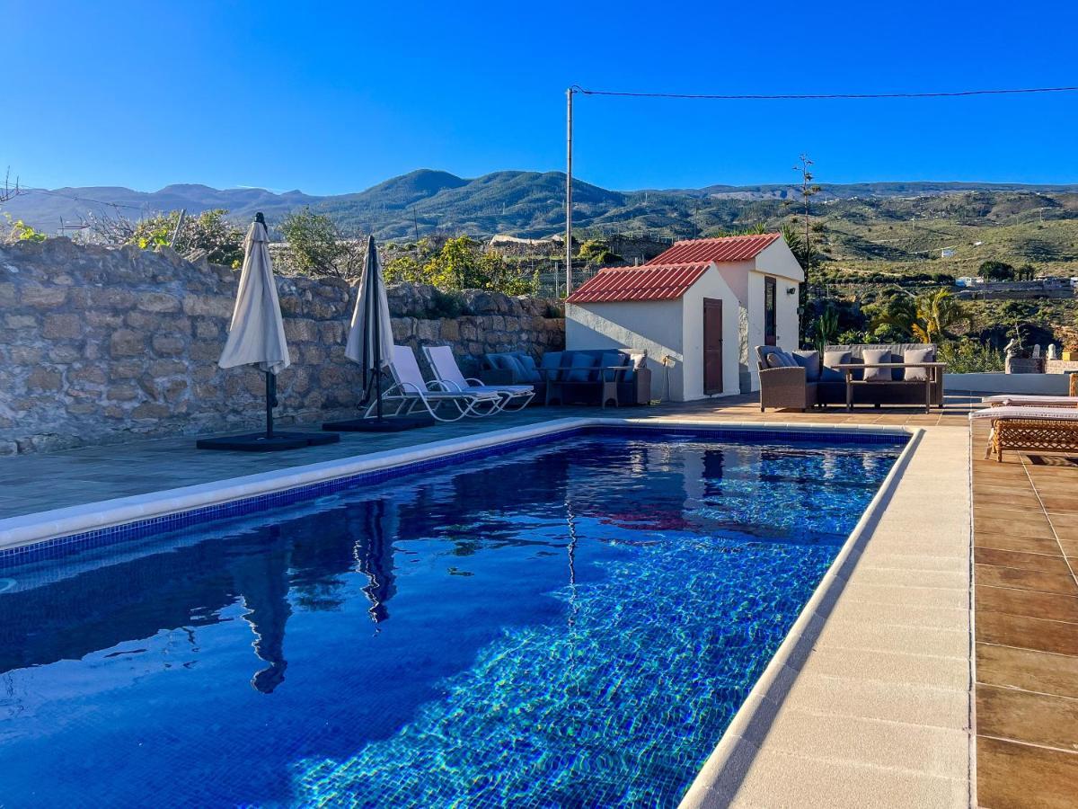 Exquisite Rural House With Garden, Pool And Sea Views Villa Arico Viejo Exterior foto