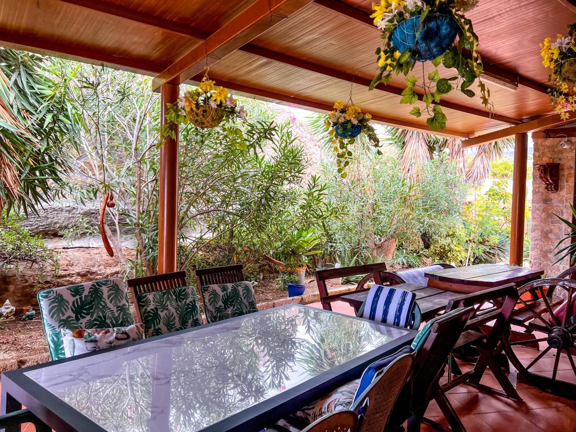 Exquisite Rural House With Garden, Pool And Sea Views Villa Arico Viejo Exterior foto