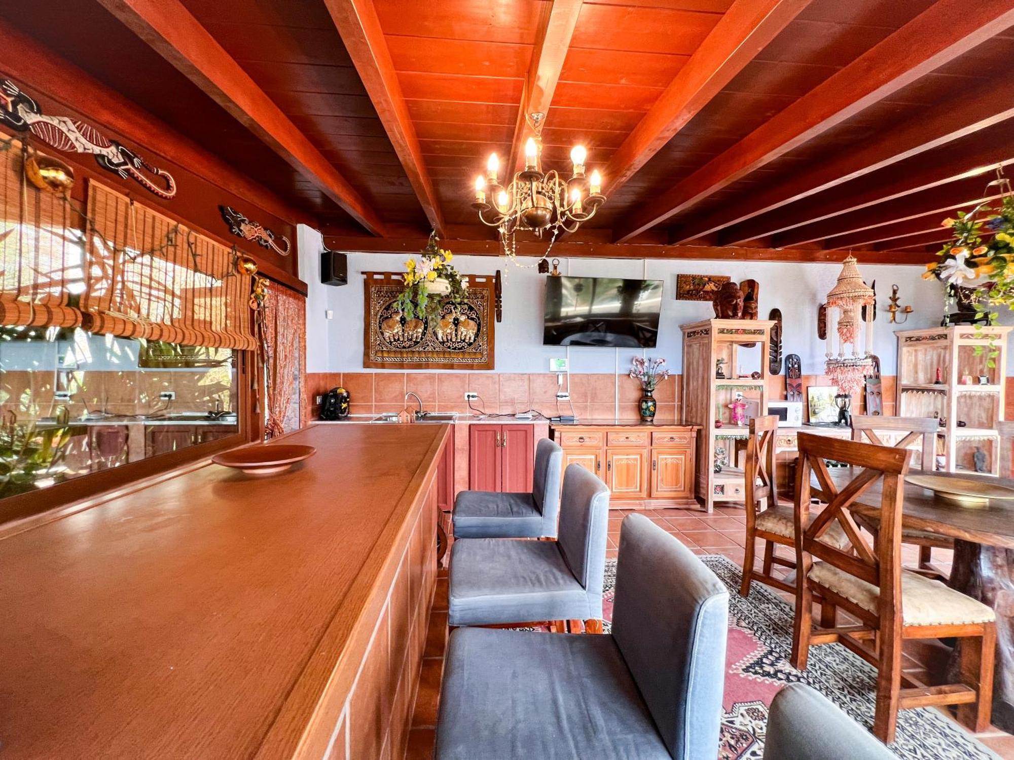 Exquisite Rural House With Garden, Pool And Sea Views Villa Arico Viejo Exterior foto